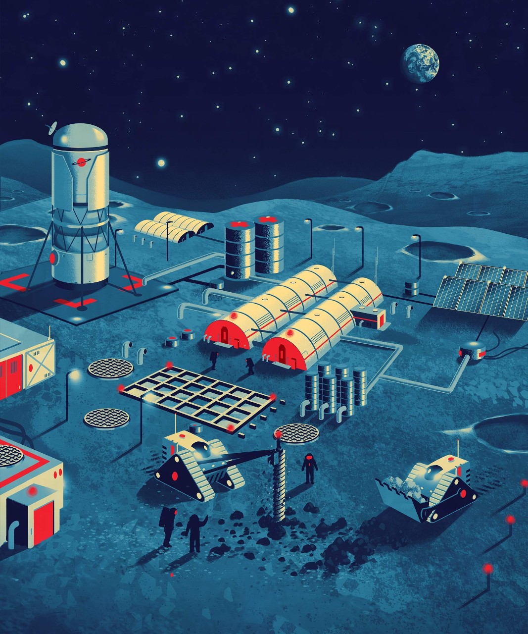 Moon station - Graphics